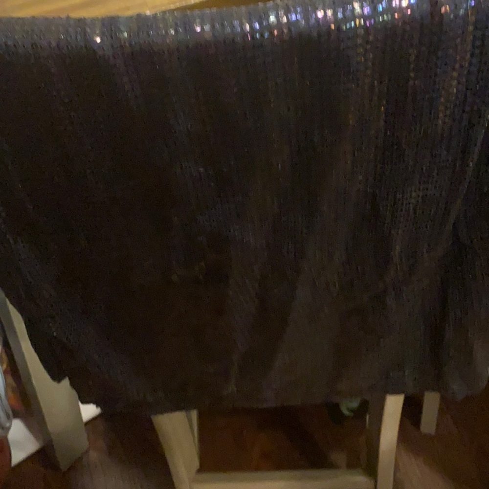 Cute mini skirt black and purple tints sequence.